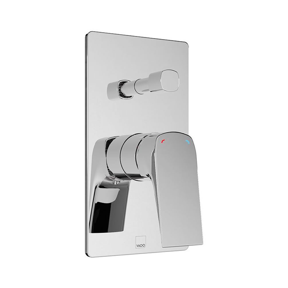Vado Cameo Chrome 2 Outlet Manual Shower Valve With Diverter